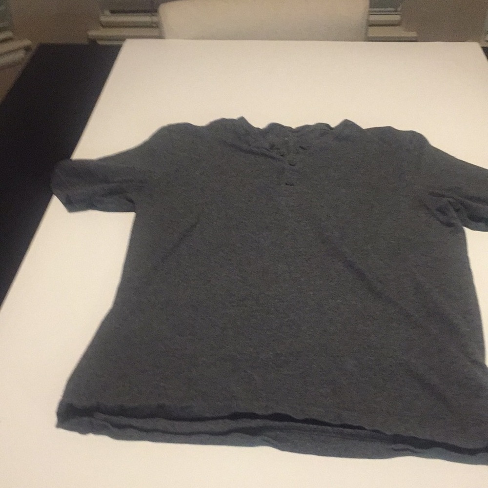 Three button up T-shirt